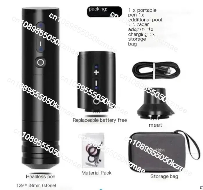 ДЛЯ Sol Nova Unlimited Wireless Tattoo Pen Machine Ambition 4mm Stroke для татуировщика Боди-арт Захваты