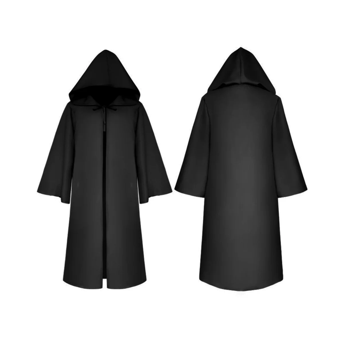 

Halloween Cape Mens Black Hoodie Christmas Polyester (Polyester) Women Costumes Kids