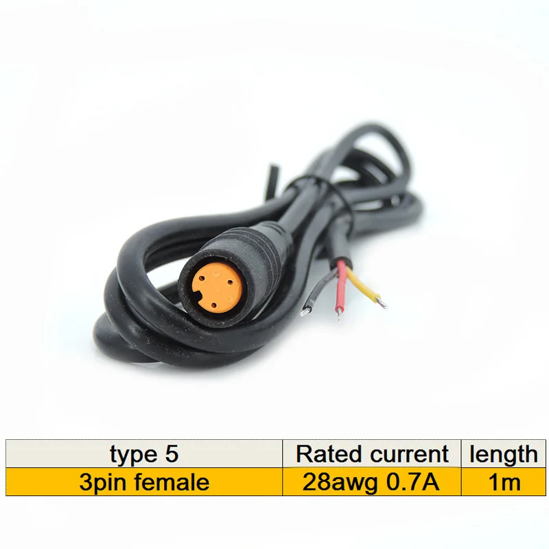 

Водонепроницаемый 3-контактный разъем M8 для электрического велосипеда QvvCev