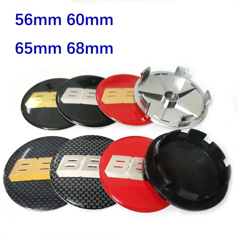 

4 шт., колпачки на колесики с логотипом, 56/60/65/68 мм