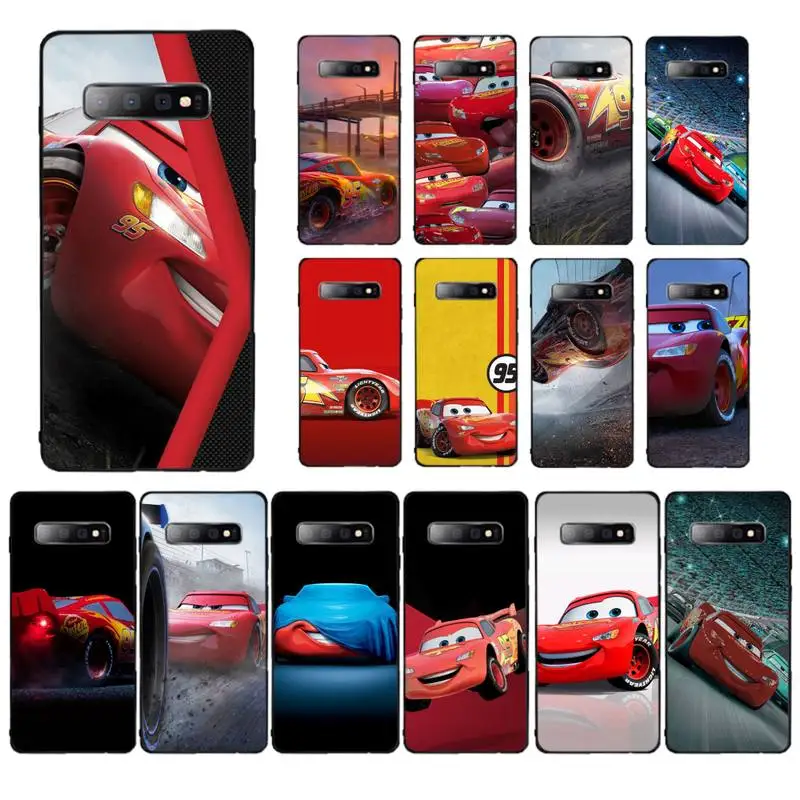 

Disney Lightning McQueen Phone Case for Samsung S10 21 20 9 8 plus lite S20 UlTRA 7edge