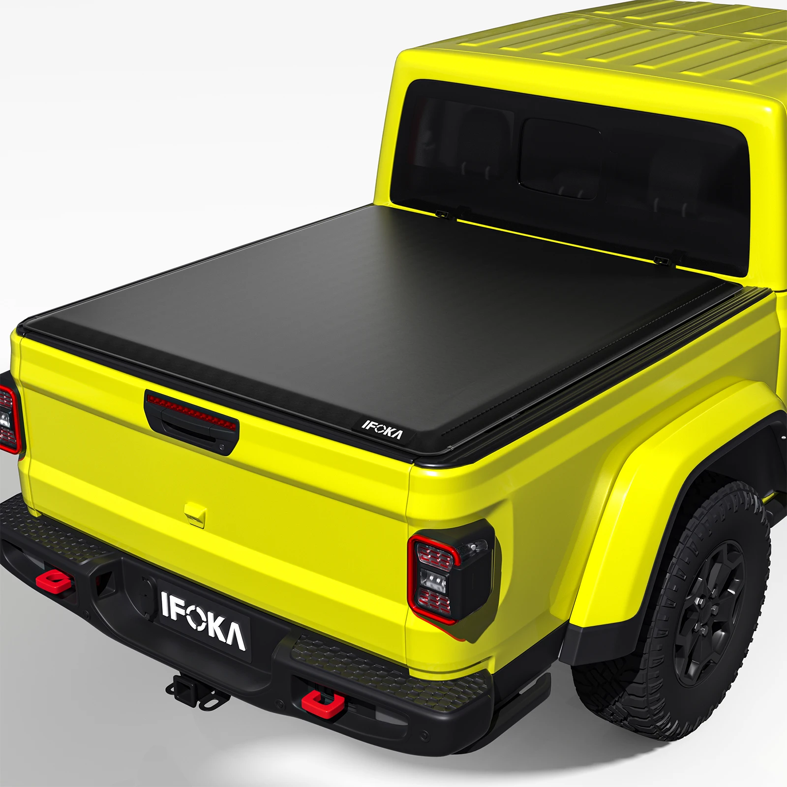 

Новинка, накидка на кровать для грузовика 2020-2022 Jeep Gladiator w/o Trail Rail System, Мягкая прочная накидка на грузовик 5 футов (60, 3 дюйма)