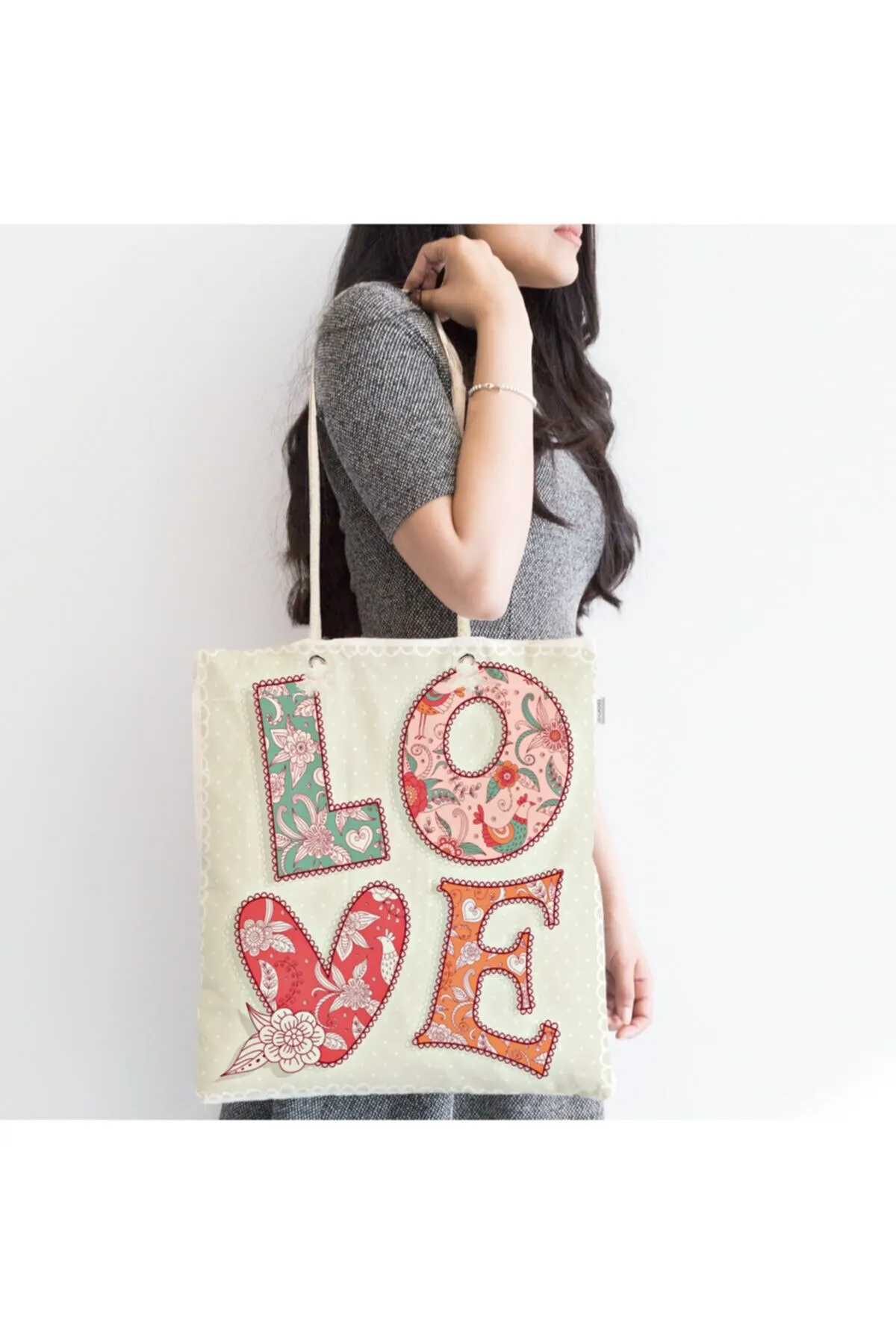 

Женская пляжная сумка с цифровым принтом, современный тканевый тоут на молнии с цветочным принтом, модная летняя большая сумка-шоппер на пл...