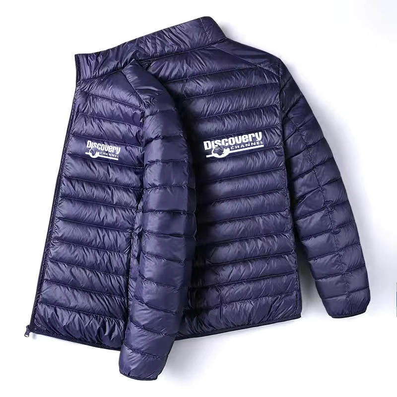 

2022 new Korean version men's winter padded jacket warm stand collar solid color fashion street wind flight jacket cold jacket