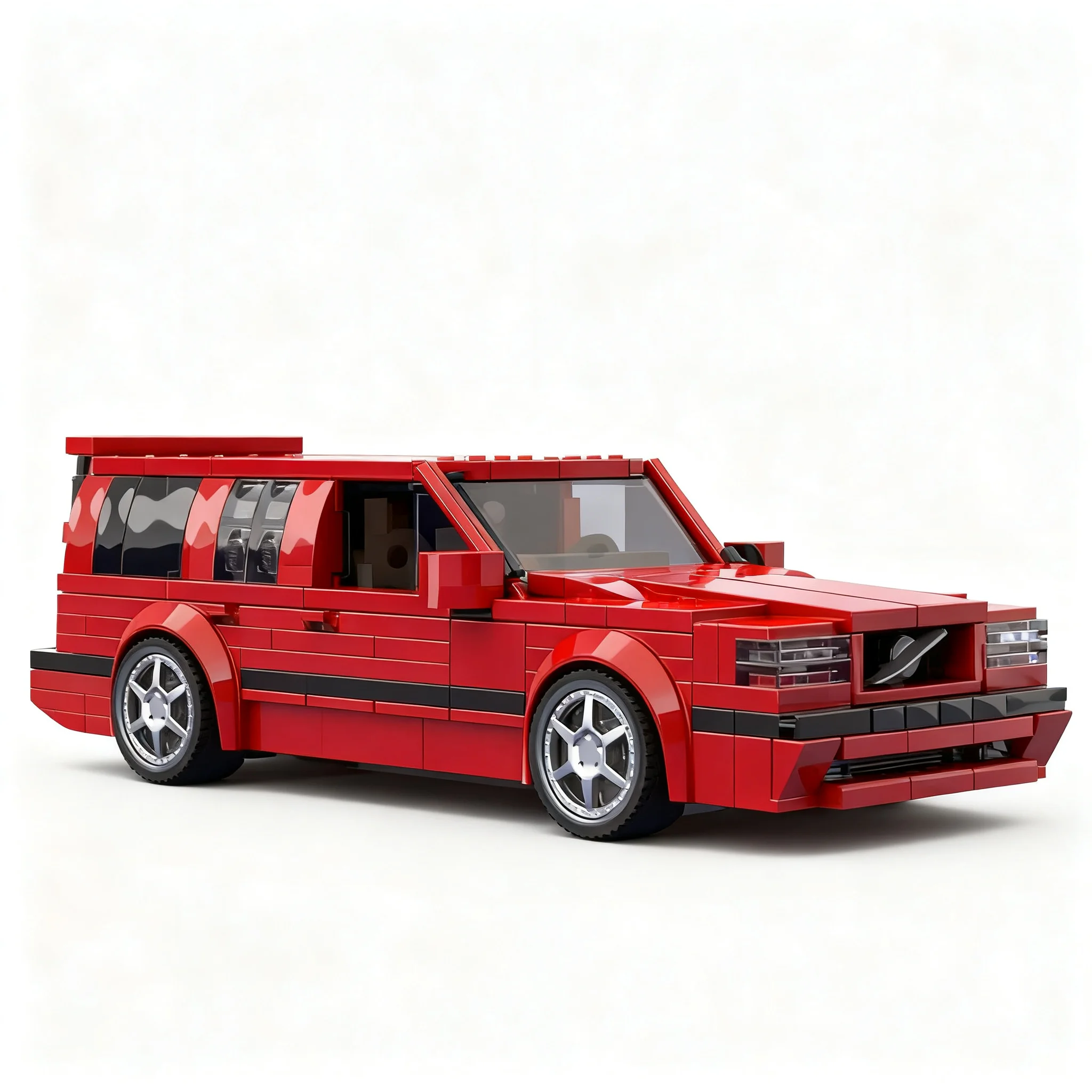 Фото 396 деталей MOC City Champions Vovo 850 R Модель строительных блоков для архитектурного образования, коллекционного демонстрационного набора, творческого рукоделия и художественного творчества. №3
