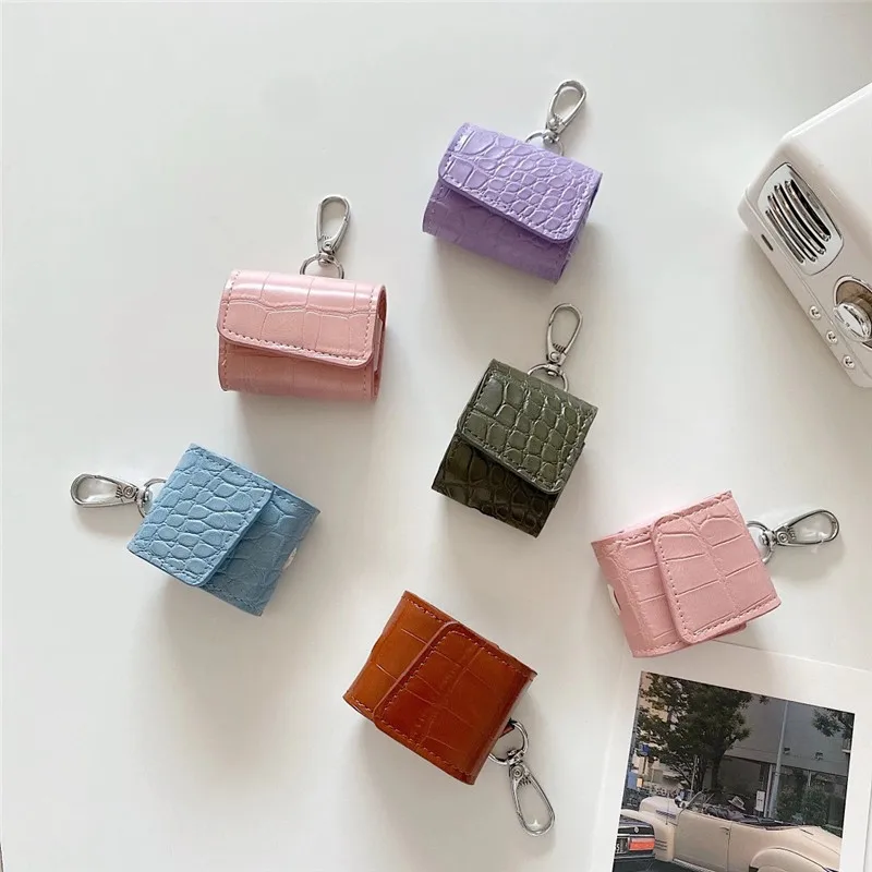 

Leather Storage Box for Airpods 1 2 Pro Case Wireless 3 Earphone Protection Cover