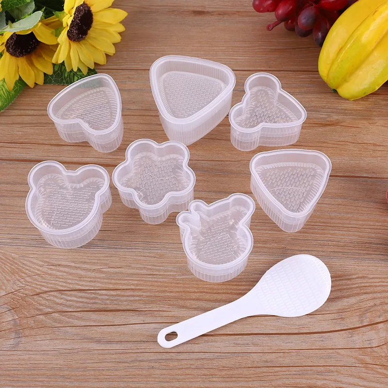 

Sushi Rice Ball Mould Cute Animal Shape Japanese Love Box Kitchen Creativity Food Gadgets Life Fun DIY Bento Press Make