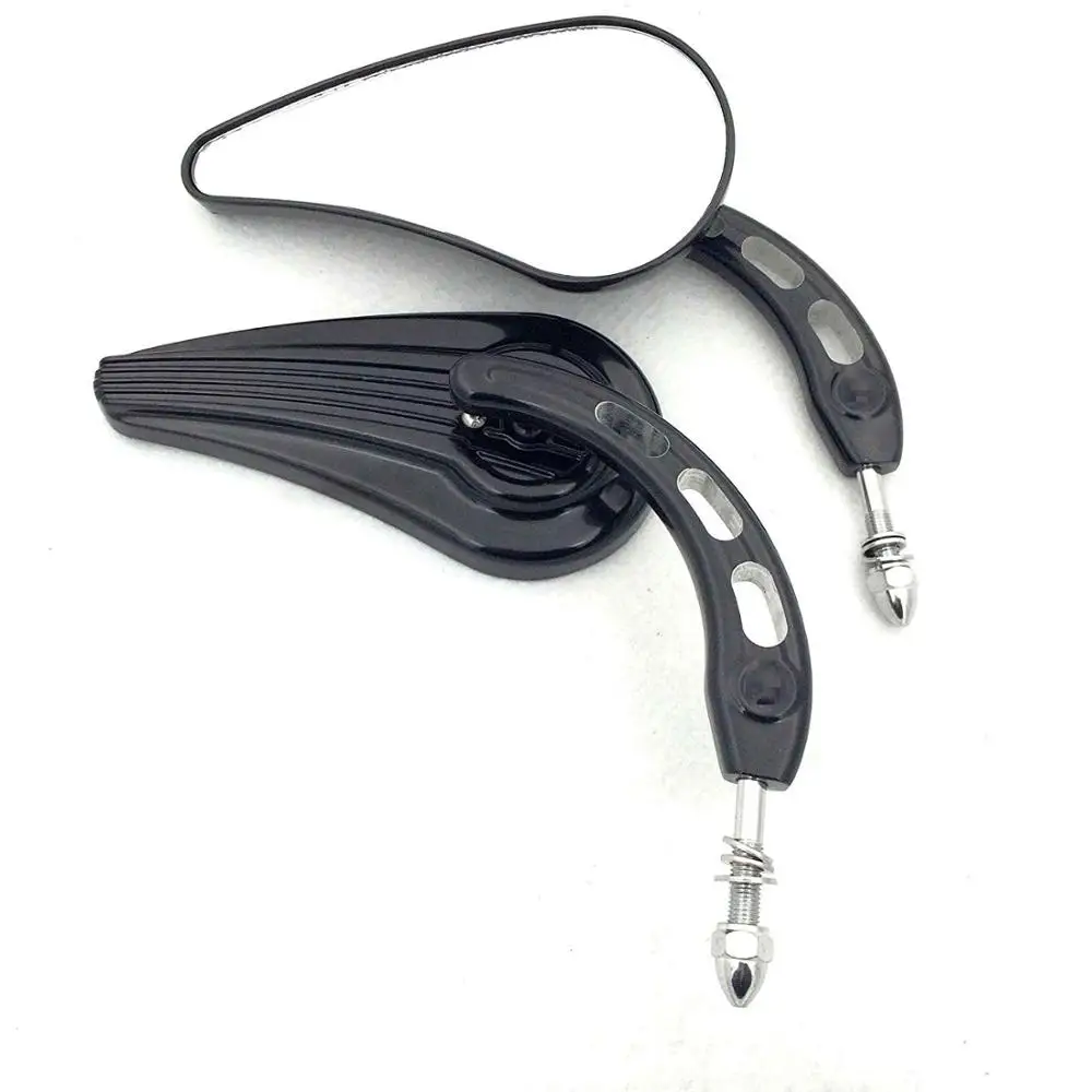 

Aftermarket free shipping motorcycle accessories retroviseur moto Raindrop Side Mirrors For 1984 and up Harley Davidson Softtail