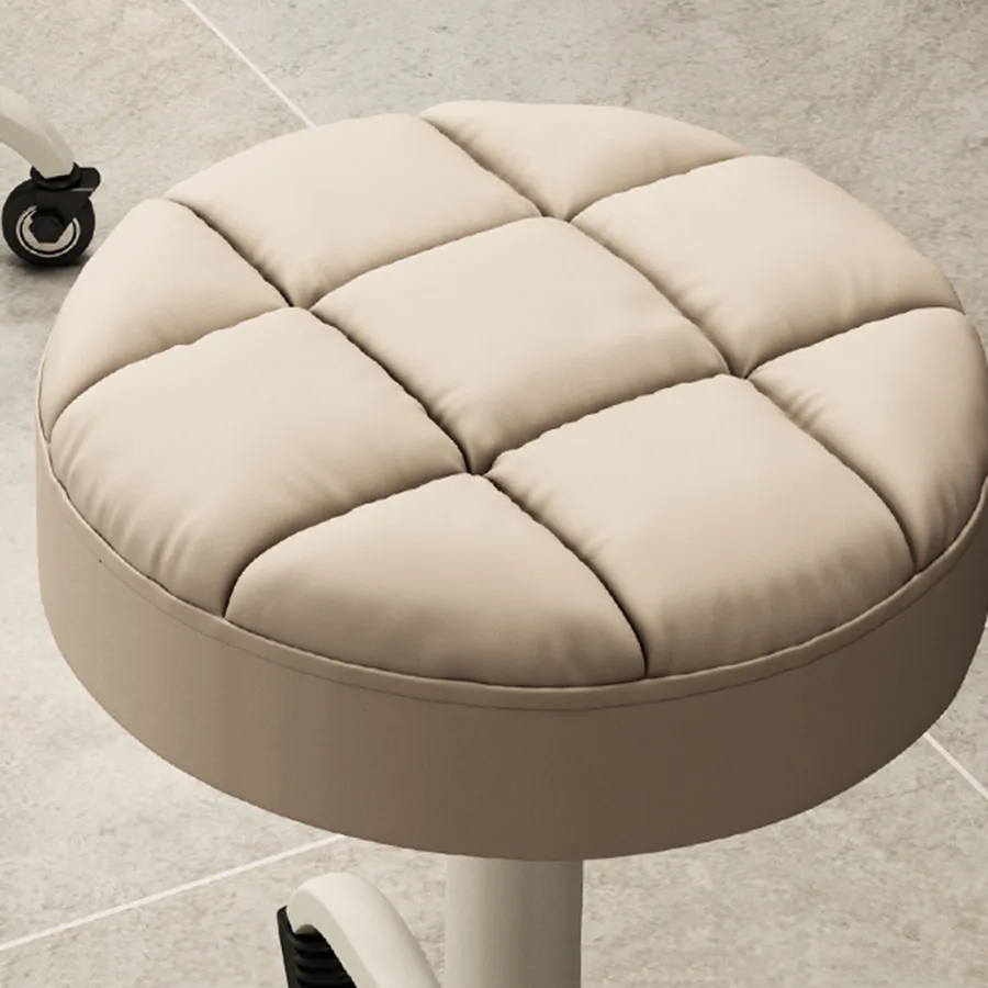 Многофункциональный парикмахерский стул гидравлический роскошный серый