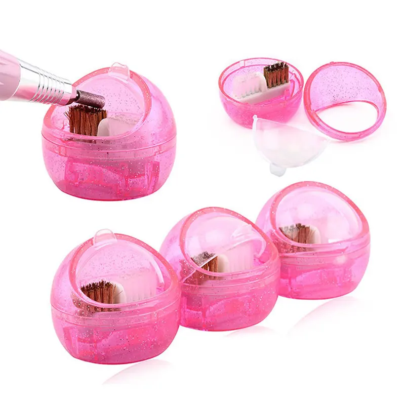 

Professional Nail Drill Bit Brush Plastic & Copper Wire Clean Brushes Manicure