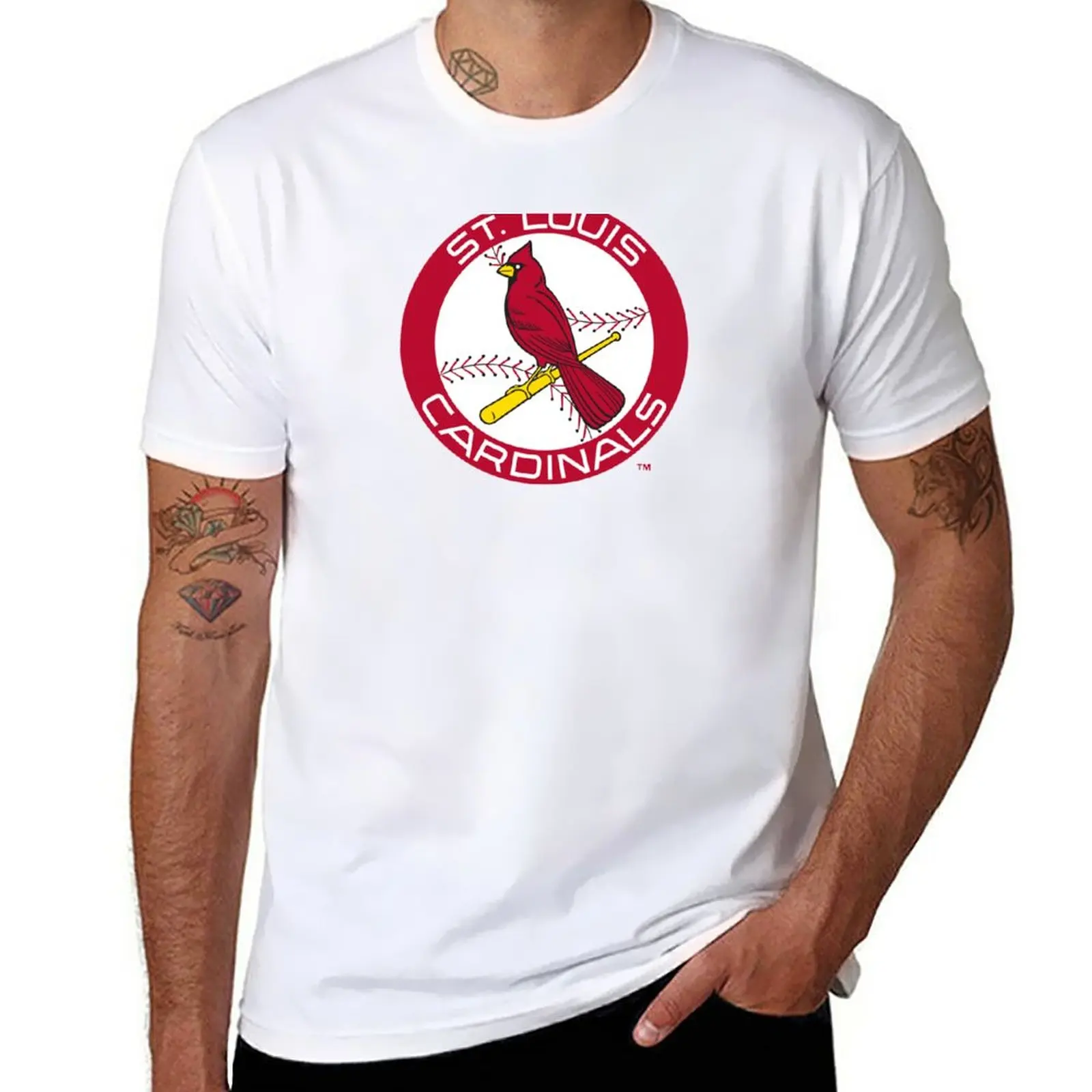 New St Louis Cardinal Sports Unisex Logo Black T-Shirt For Baseball Fans S- 3Xl Customize Tee Shirt - AliExpress