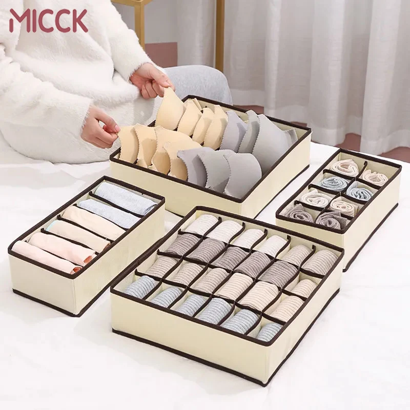 4 шт. органайзер для хранения нижнего белья носков |