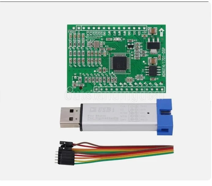 Фото Мини-плата ADAU1701 SigmaDSP, 28-56-битный аудиопроцессор I2S/SPI для SigmaStudio DIY №1