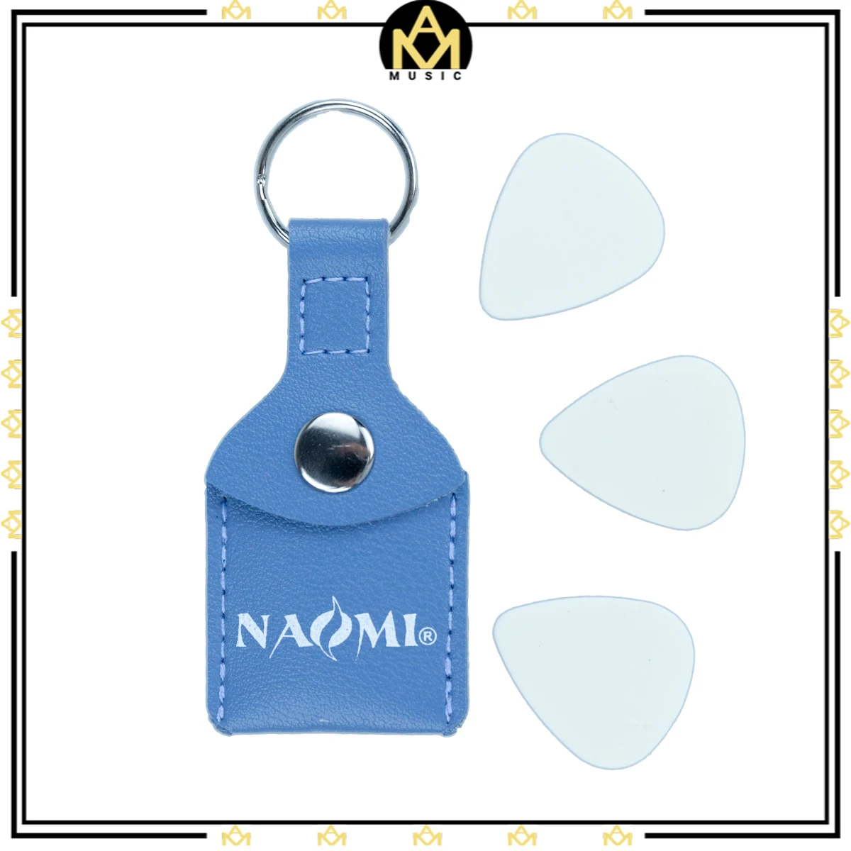 Изысканный держатель для медиатора гитары из натуральной кожи чехол хранения