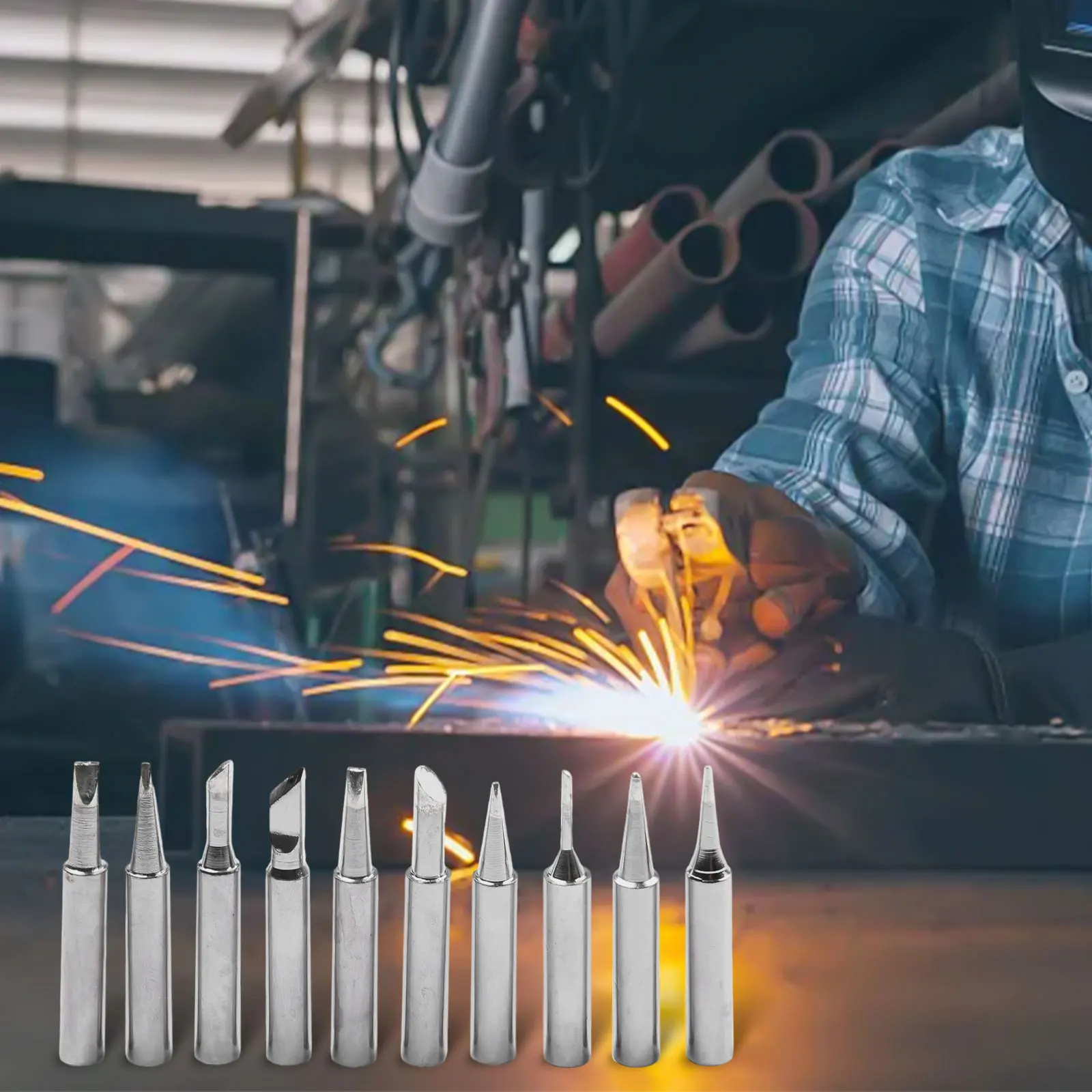 Новое практичное паяльное жало с медной основой высококачественные насадки