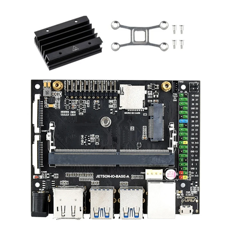 

For Jetson Nano 4GB Developer Kit AI Artificial Intelligence Development Board With Heat Sink Programming Robot Learning