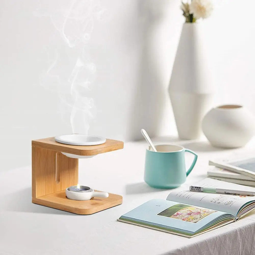 Керамический держатель для ароматерапии подсвечник плавления воска