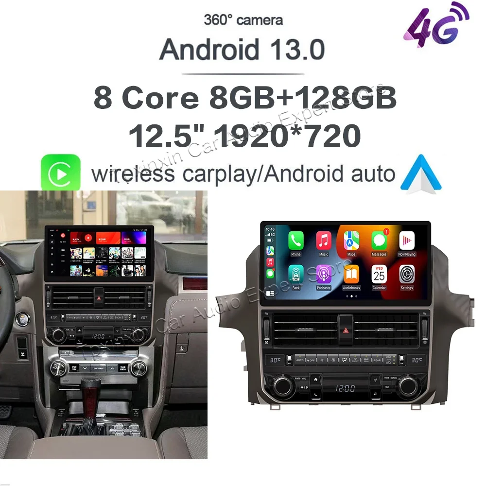 Автозапчасти TP Для Lexus GX460 GX400 2010-2022 автомагнитола DSP стерео GPS-навигация