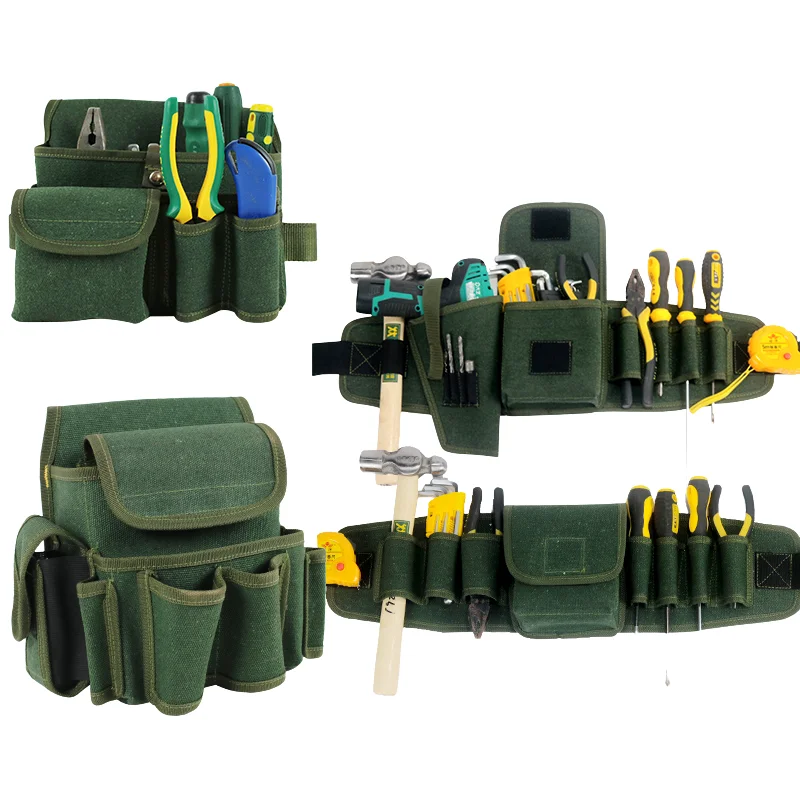 

Multifunctional Tool Bag Storage Organizer Professional Tool Belt Waist Waterproof Bag Bolsa De Ferramentas Tools Organizer