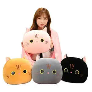 Подушка в виде кошки, мягкая подушка для мальчиков и девочек