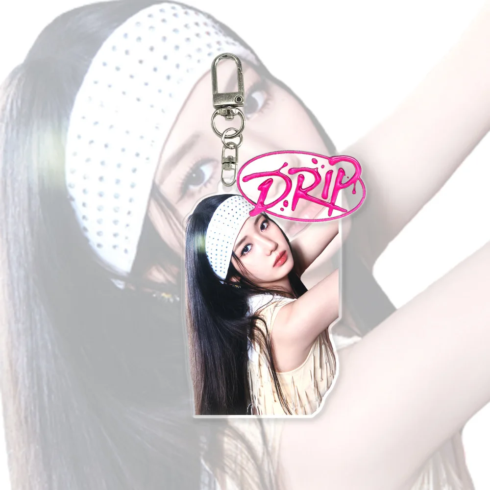 KPOP BABYMONSTER новый альбом DRIP брелок высокого качества акриловый кулон RUKA RORA RAMI AHYEON