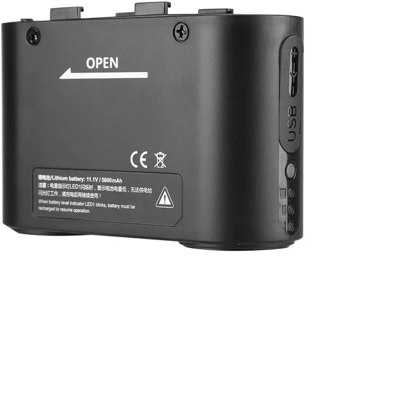 Фото Литиевый блок питания GODOX BT5800 для GODOX PB960 №2