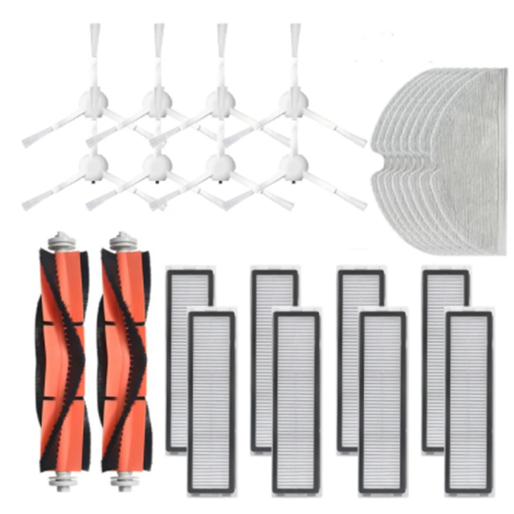 

For Dreame D9 Robot Vacuum Cleaner Replacement Accessories Main Brush Side Brush HEPA Filter Mop Cloth Rags Spare