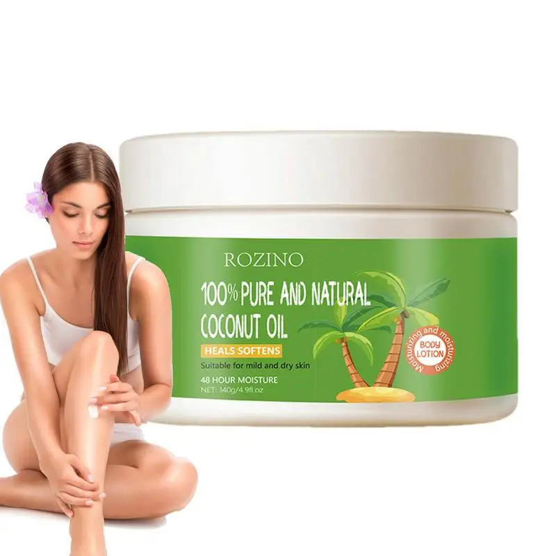 

Coconut Oil Moisturizing Cream Body Cream For Women Hydrating And Refreshing Body Moisturizer For Women Restores Skin's Moisture