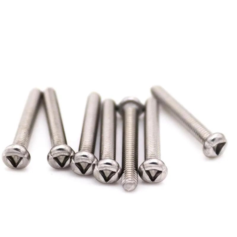 

10 шт. Треугольные винты M2 M3 M4 A2-70 из нержавеющей стали AXK