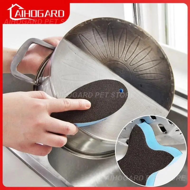 

Губчатая щетка с сильной адсорбцией, современная простая губчатая щетка, легкая в чистке, 15 × 6 × 2,5 см, губчатая щетка, губка типа рыбы