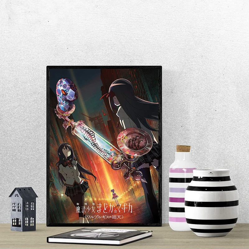 Puella Magi Madoka Magica постер холст настенная художественная роспись украшение для