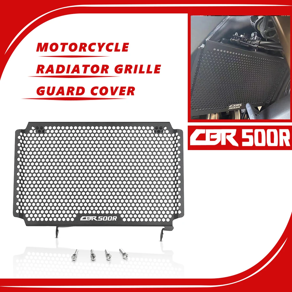 

CBR400R CBR 400R Radiator Grille Guard Protector Cover Motorcycle For Honda CBR500R CBR 500R CBR 500 R 2016-2023 2022 2021 2019