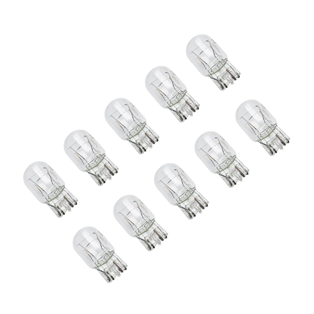 

10pcs T20 7443 7440 Signal Light W21/5W Clear Glass DRL Daytime Running Lights Turn Stop Signal Brake Tail Light Bulbs