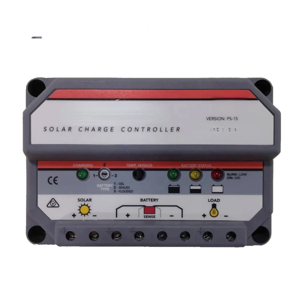 

ProStar-15 PV Solar Charge Controllers