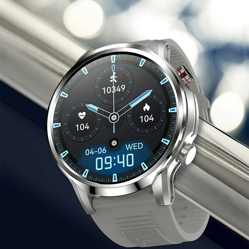 Новые мужские умные часы с двойным чипом Bluetooth и поддержкой мониторинга