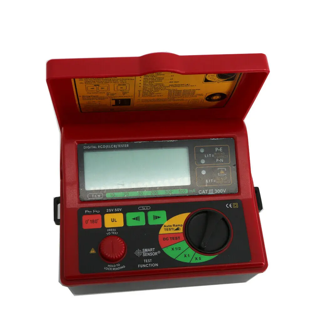 

Смарт-Датчик AR5406, цифровой испытатель утечки RCD