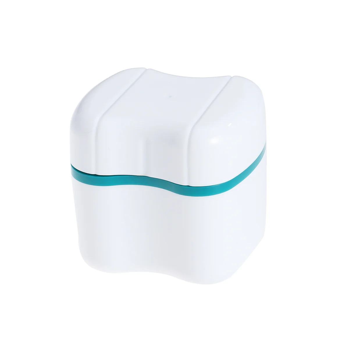 

Denture Case Box Retainer Teeth Storageholder False Container Mouth Guardbraces Cleaner Dentures Portablelid Accessories