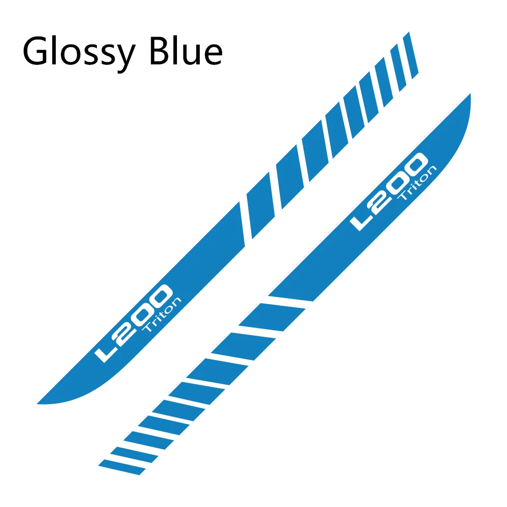 

Наклейка На Дверь Автомобиля Mitsubishi L200 Triton С Длинными Боковыми Полосами, Виниловая Наклейка Для Автоспорта