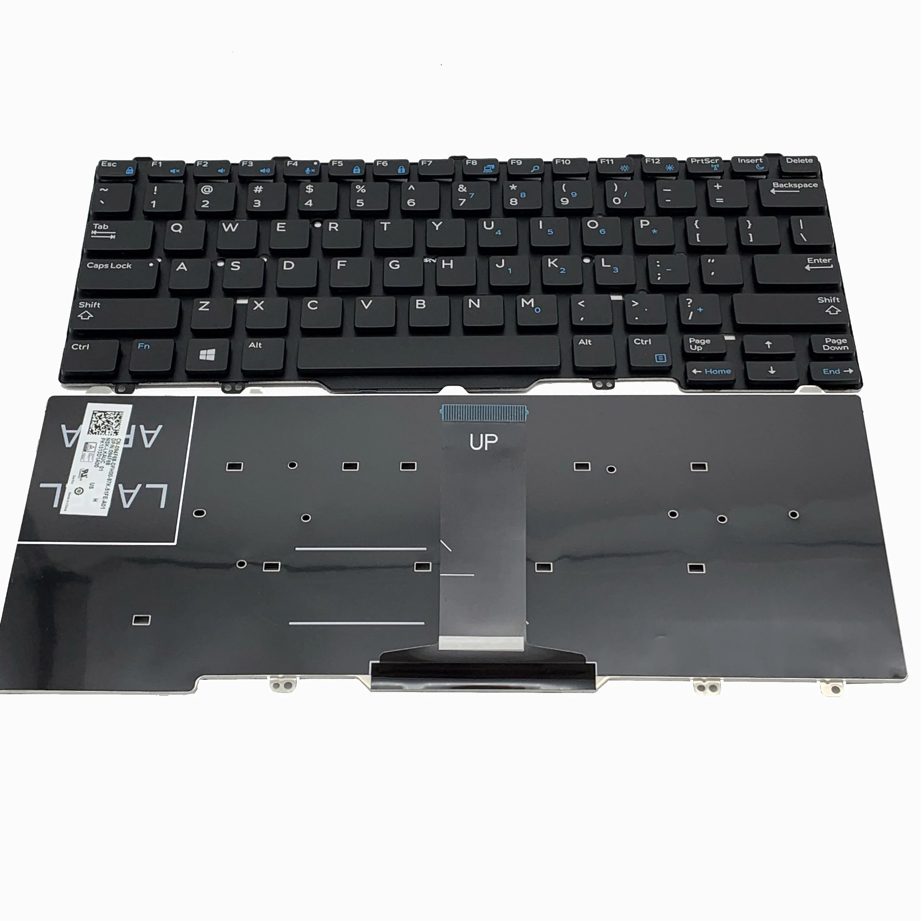 

US English laptop keyboard for Dell Latitude 3340 E3340 7350 E5450 E7450 5450 7450