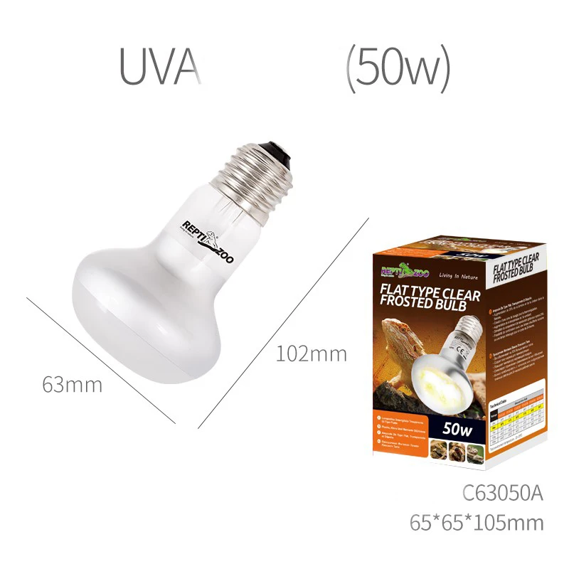

New school pet reptizoo climbing pet UVA heating bulb lizard turtle basking back sun lamp thermal insulation heating energy savi