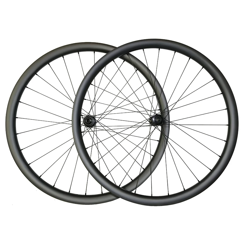 

1260g 29er MTB XC 33mm Width BOOST Carbon Wheels Tubeless Clincher Asymmetric 25mm Depth GOLDIX M240 28 Holes Disc Center-Lock