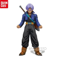 genuine bandai dragon ball msp torankusu trunks caricature color action figure anime figures collection model toy gift for kids