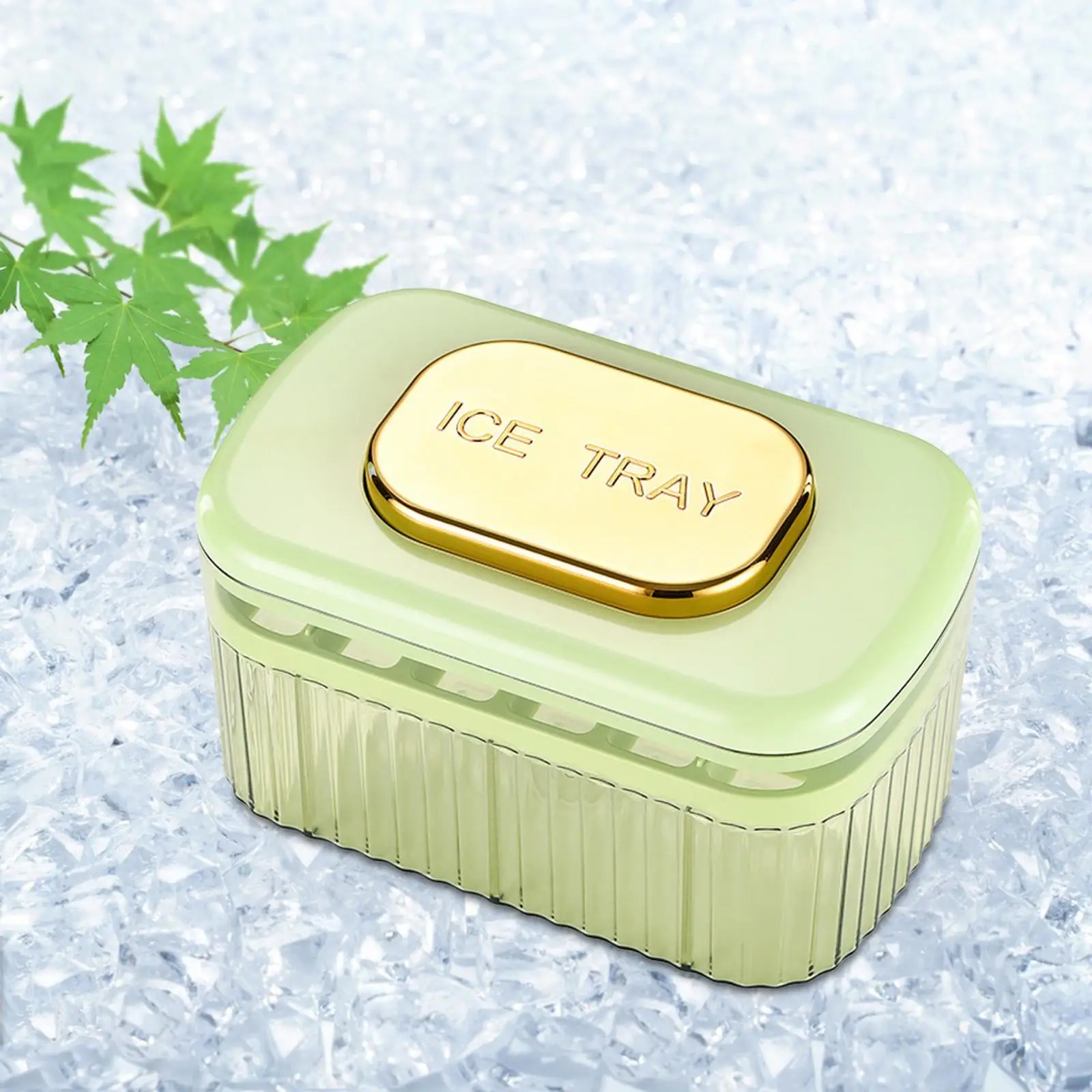 

Поднос для льда с контейнером и крышкой, легко снимается для шоколадных коктейлей