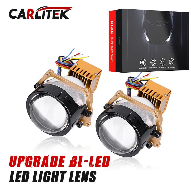 3.0 inch Laser Bi-led Projector For Hella 3R G5 Lenses For Car Headlights Retrofit LED Lens Dual Reflector Car Light Accessories