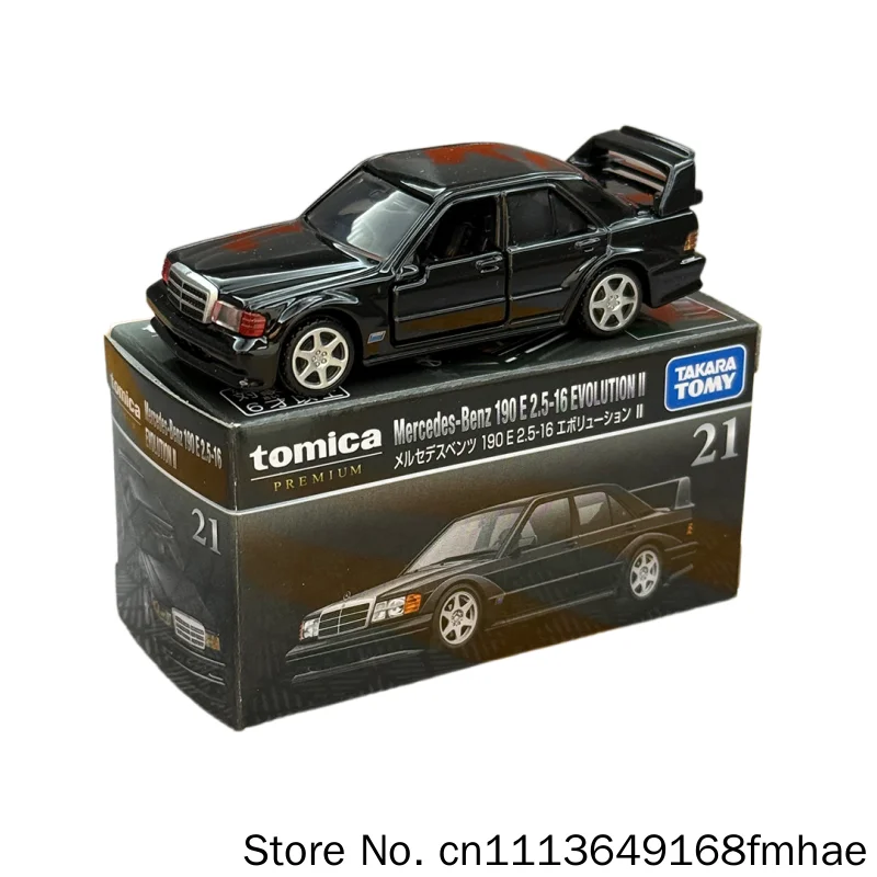 Коллекционная модель автомобиля Tomy Tomica из литого сплава Mercedes 190E 2.5 16 Evolution Premium Black Box TP21 для взрослых коллекционеров (art.: 3920dba46c86d) - 3920dba46c86d
