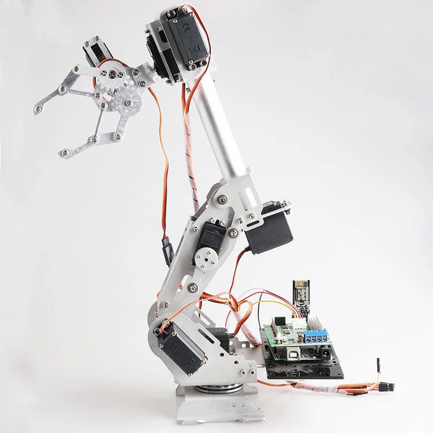 Мобильный робот 8DOF Rbot Arm с Wi-Fi/BT/ручным управлением амортизационная подставка для