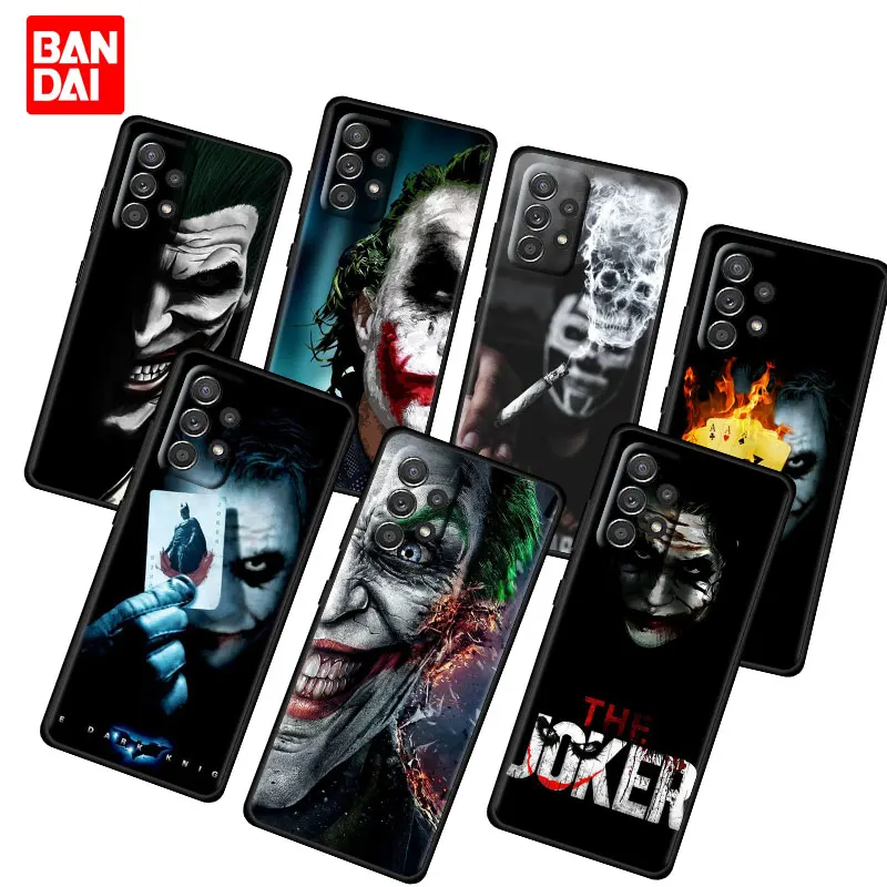 

Batman Joker Dark Knight Case for Samsung Galaxy A03 A13 A31 A50 A51 A52 A30 A70 A71 A32 Note 20 Ultra 5G Capinha Silicone Cover