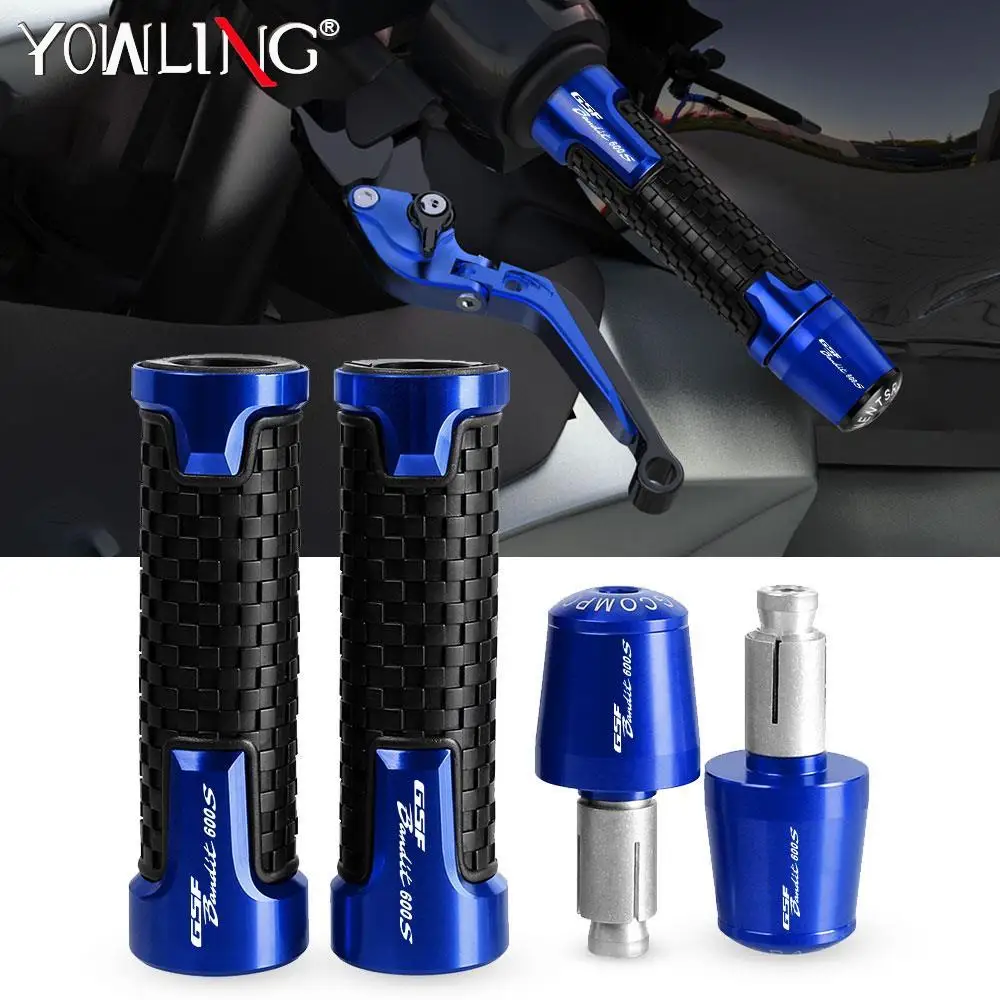 

CNC Handlebar Hand Grips Brake Hands FOR SUZUKI GSF BANDIT 600S GSF600S BANDIT 1996-2003 2004 2005 Handle bar Grip Ends