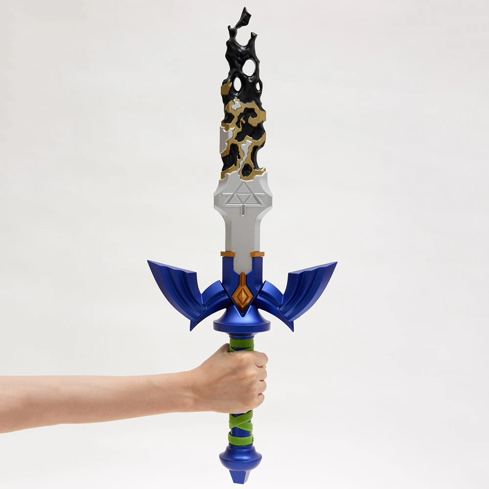 

Game Zelda Link Master Sword Cosplay Props Unisex Broken Blade Knife Weapon Halloween Party Costume Prop Decoration