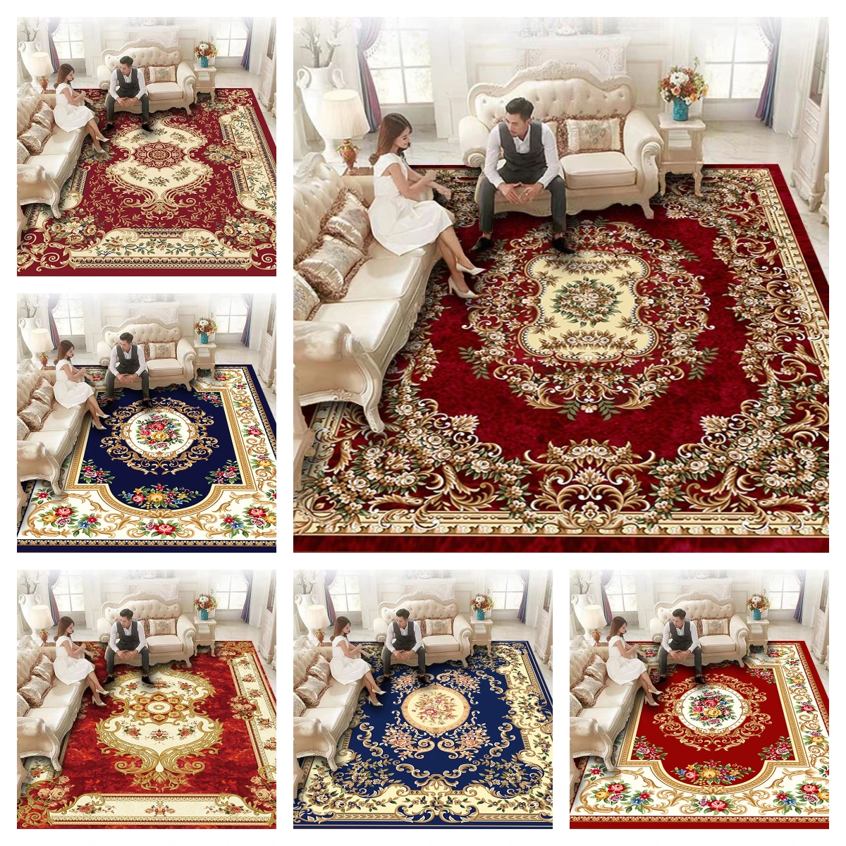 Винтажный богемный ковер для гостиной прямоугольные коврики в персидском стиле